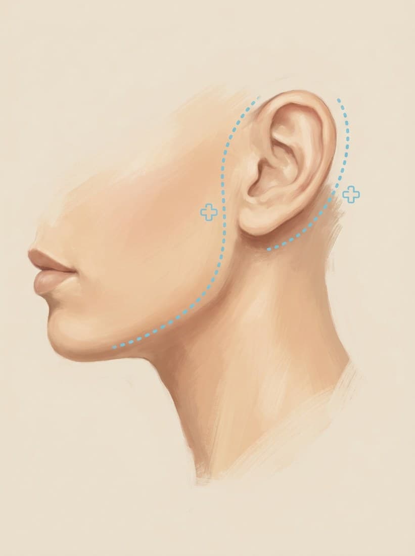 Lifting cervico-facial